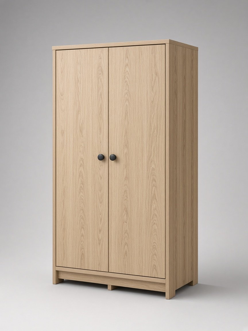 Tall Kitchen Pantry — Oak finish