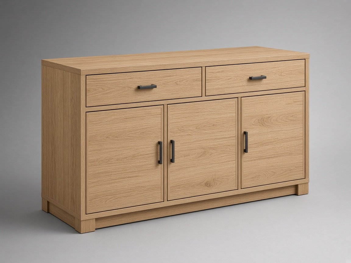 Sideboard Buffet — Oak finish