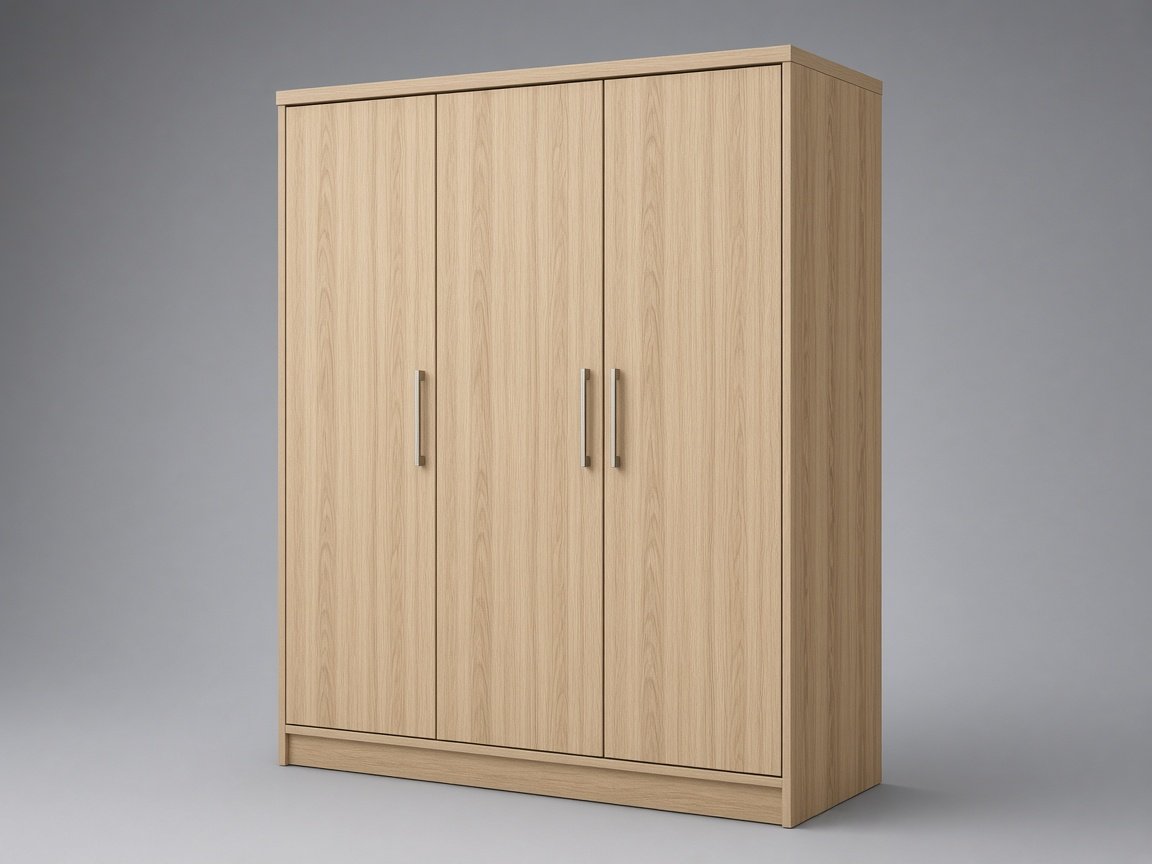 Three-Door Wardrobe
